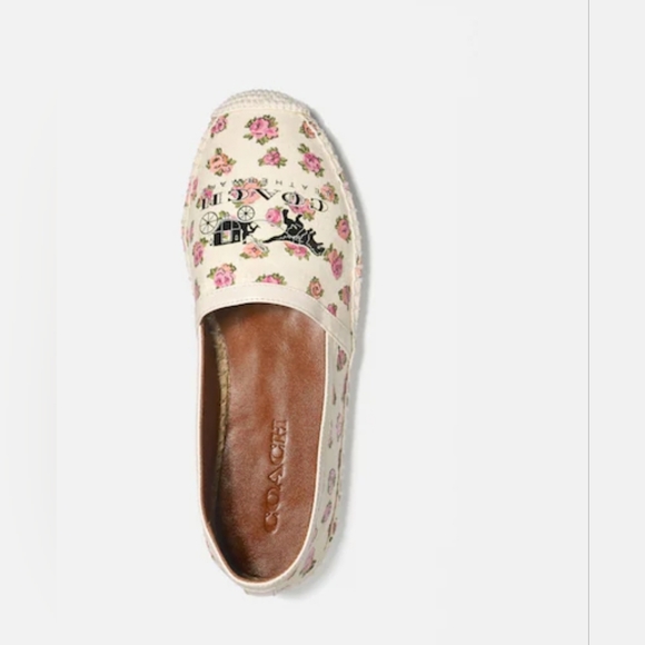 Casey Espadrille With Mini Vintage Rose Print - Picture 2 of 5